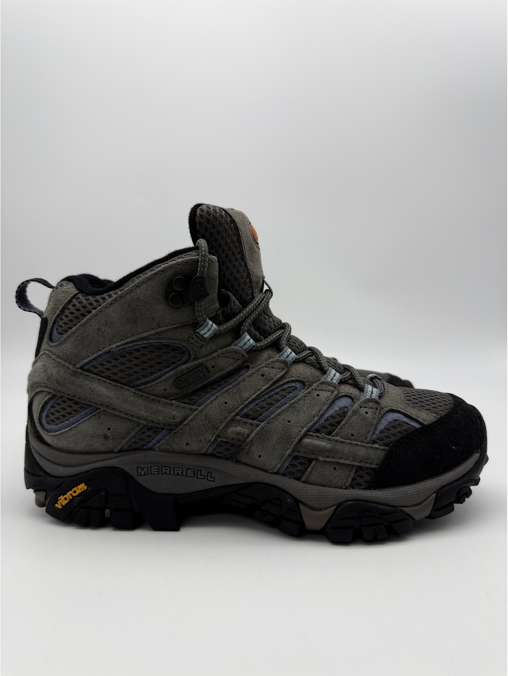 Merrell Moab 2 Mid Waterproof Womens Hiking Boot Granite Gray Size 7